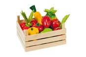 Trælegetøj - Goki Fruit and Vegetables in Box 10pcs. - 51658