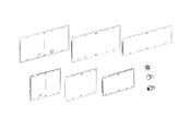 Rack skabe - APC HyperPod Frame 4ft Aisle End Panel - FS-FM-4005-B