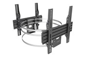 Vægbeslag, AV-Beslag & AV-Møbler - Multibrackets M Pro Series - mounting kit - dual side - for 2 flat panels - black - Max 35 kg - recommended for 65" - 7350105213076