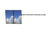 Vægbeslag, AV-Beslag & AV-Møbler - HI-ND Videorow - mounting kit - for 4x1 video wall - Max 60 kg - recommended for 49" - VR4900-5401