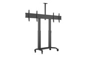 Vægbeslag, AV-Beslag & AV-Møbler - Multibrackets M - cart - motorised - for 2 LCD displays - black - Max 135 kg - recommended for 75" - 7350105214424