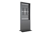 Vægbeslag, AV-Beslag & AV-Møbler - Multibrackets M Pro Series - stand - for LCD display - enclosure totem - black - Max 35 kg - recommended for 55" - 7350105215292
