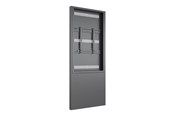 Vægbeslag, AV-Beslag & AV-Møbler - Multibrackets M Pro Series - stand - for LCD display - enclosure totem - black - Max 35 kg - recommended for 55" - 7350105215308
