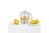 Saftpresser - SEVERIN CP 3535 - citrus press - brushed stainless steel/white - CP3535