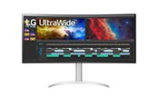 Skærm - 38" LG 38BQ85C-W - 3840x1600 (WQHD+) - 75Hz - IPS - 90W USB-C - 38BQ85C-W