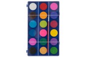 Små gaver til børn - Grafix Watercolor Palette with Brush 18 colors. - 100036