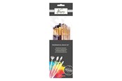 Kreativt Legetøj - Nassau Professional Brush Set 10pcs. - AR0802/20GE