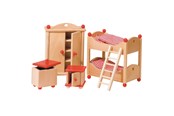 Trælegetøj - Goki Dollhouse Furniture Children's room - 51953