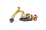 Løbecykler, Gåbiler & Scootere - Falk Excavator Super Builder with Trailer - 808-092