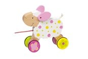 Babylegetøj - Goki Wooden Draft Animal Sheep - 54932