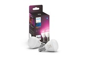 Smart Home - Philips Hue White and color ambiance E14 Intelligent kronepære (2-pak) - 929003573602