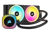 CPU Køler - Corsair iCUE LINK H100i RGB - Black - CPU Vandkøling - Max 37 dBA - CW-9061001-WW