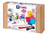 Hobby artikler - Staedtler FIMO soft basis 26x57g. Ass værktøj - 8023 15