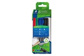 Skrive- og Tegneværktøjer - Staedtler Lumocolor Perm F 0,6mm 6 ass./boks - 318 C6