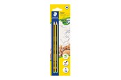 Skrive- og Tegneværktøjer - Staedtler Noris Blyant 2H 2/Bk 100% PEFC - 120-4 BK2D