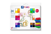 Hobby artikler - Staedtler FIMO soft sæt. 24 x ½ blok. Basic - 8023 C24-1