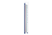 Skrive- og Tegneværktøjer - Staedtler Mars Reduktionslineal Arkitekt 1/Bk - 561 98-4BK