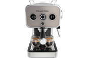 Kaffe og Espresso - Russell Hobbs Distinctions Espresso Machine - Titanium - 26452-56