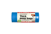 Hunde - Dogman Tykke Hundeposer med Bindehåndtag Blå (50-Pak) - 738833