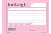 Blokke, Formularer & Notesbøger - Mayland Indtægt 100 sider - 92220060