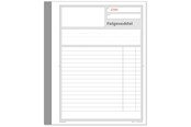 Blokke, Formularer & Notesbøger - Mayland Følgeseddelbog 2 x 50 sider m. kopi - 92220350