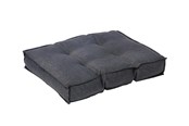 Hunde - Dogman Dyna Classy Memory Foam Pet Bed Grey L 70x55x12cm - 805672