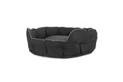 Hunde - Dogman Bed Buddy Oval Black M 60x50x22cm - 805707