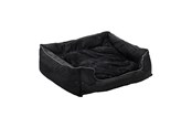 Hunde - Dogman Bed Buddy Rectangular L Black 70x60x21cm - 805756