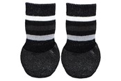 Hunde - Trixie Dog Socks non-slip XL 2 pcs. Black - TX19526