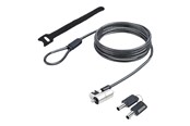Systemtilbehør (kølepasta mv.) - StarTech.com Nano Laptop Cable Lock 6ft (2m) Anti-Theft Keyed Lock Security Cable Locks Nano Slot Computers - NANOK-LAPTOP-LOCK