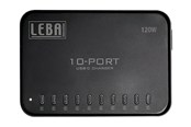 Mobil - Adaptere & Opladere - LEBA Innovation LEBA NoteCharge power adapter - 12 watts per port - 24 pin USB-C - 120 Watt - NCHAR-UB10-SC
