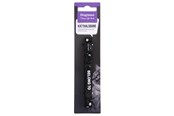 Katte - Dogman Reflekterende kattehalsbånd med sikkerhedslås og klokke Sort 10mmx20-30cm - 154510