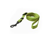Hunde - Dogman Iris Justerbar Nylon Hundeline Grøn Stor 20mm 120-200cm - 223006