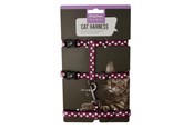 Katte - Dogman Kattsele-set Dot Lilla - 225229