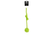Hunde - Dogman Legetøj bold/reb grøn 6/35cm - 325017
