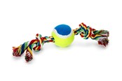 Hunde - Dogman Rope Toy with Tennis Ball 16mmx30cm - 325144