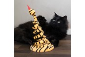 Katte - Dogman Kattelegetøj Gul Vippende Spiral 28cm - 331343