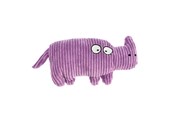 Hunde - Dogman Pet Toy RhinoSweet Corduroy Squeaker 20cm - 334099
