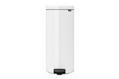 Rengøring - brabantia newIcon - rubbish bin - 30 L - white - 11 17 85