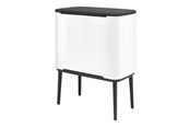 Køkkentilbehør - brabantia Bo Touch Bin - rubbish bin - 34 L - white - 31 35 47