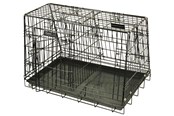 Hunde - Dogman Stålbur Standard Dobbel hældXL - 376465