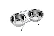 Hunde - Dogman Hundebar 1,8 liter med 2 skåle - 369803