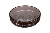 Katte - Trixie Ceramic Bowl 0.3 l/ø 15 cm assorted colours - TX24795