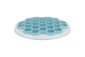 Hunde - Trixie Slow Feeding Food Plate Hive ø 30 cm. grey/blue - TX25039