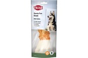 Hunde - Trixie Denta Fun Kyllingomviklet Råhudsknude 15cm 70g - TX31323