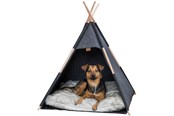 Hunde - Trixie Hule-Tipi til Hunde – Hyggelig og Stilfuld Hvileplads 70x70x70cm - TX36278