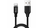 USB kabel - Baseus Yiven Lightning Cable 120cm 2A - Black - CALYW-01