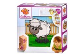 Puslespil - Eichhorn Wooden Block Puzzle Farm Wood - 100005203