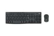 Tastatur - Logitech MK370 Combo for Business - Tastatur & Mus sæt - Engelsk - UK - Sort - 920-012073
