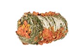 Kanin & gnaver - Trixie Hay Bale with Pumpkin and Carrot ø 10 × 18 cm 200g - TX60793